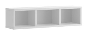 Półka Wisząca 80cm Biały Mat BARTEK B9 TX