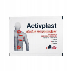 Plastry rozgrzewające ACTIVPLAST 12x18cm 10szt