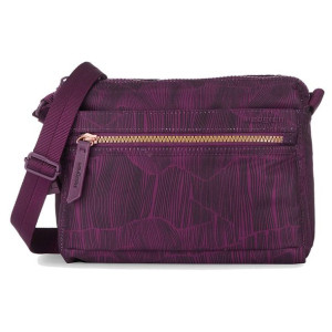 Torebka na ramię Hedgren Eye RFID - aubergina print
