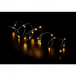 Świąteczny łańcuch świetlny LED - ciepły biały - 8