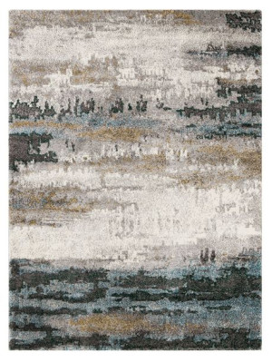 Dywan Diamond New OMBRE turkusowo-beżowy 160x220cm