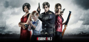 Resident Evil 2 fototapeta 200x95cm