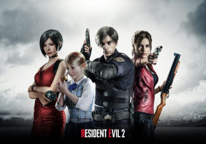 Resident Evil 2 fototapeta 100x70cm