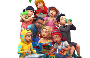 THE SIMS fototapeta 200x130cm
