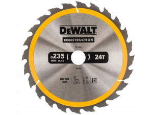 DeWALT tarcza piła do drewna 235mm 30mm 24z DT1954