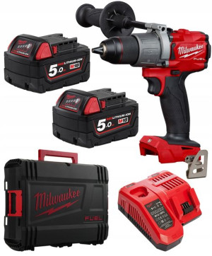 Wkrętarka 18V 135Nm 2x5Ah kufer Milwaukee M18 FDD2