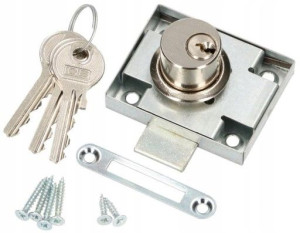 Zamek meblowy SYSTEM jedenego klucza ZMB-1 LOB