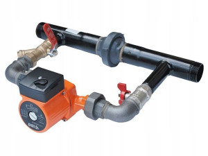 Przyłącze do pompy 6/4'' DN40 + pompa CO IBO 25/60
