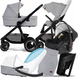 Kinderkraft 3w1 Everyday 04 Light Grey, Fotel Kite