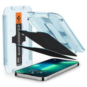 Szkło hartowane SPIGEN GLAS.TR "EZ FIT" 2-PACK iPhone 13/13 PRO P