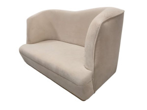 Nowoczesna Sofa KING ze złotym detalem