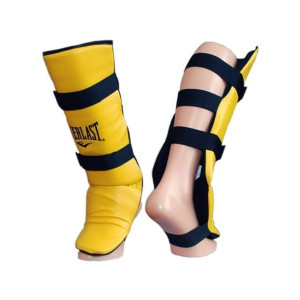 EVERLAST Ochraniacze goleni i stóp yellow - rozmiar XL