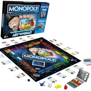 GRA Planszowa MONOPOLY BANK ELEKTRYCZNY Hasbro