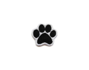 Naszywka haftowana psia łapka Dog's Paw
