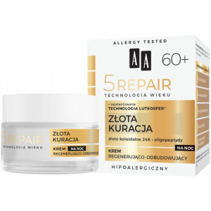 AA 5Repair 60+ krem regenerująco-odbudowujący noc 50ml