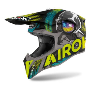 Kask Airoh Wraap Alien Yellow Matt Żółty Gratisy