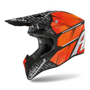 Kask Cross Airoh Wraap Idol Orange Matt Gratisy