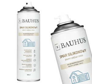 Smar Silikonowy Do Bram Drzwi Okien Bauhus + 2 X Aplikator