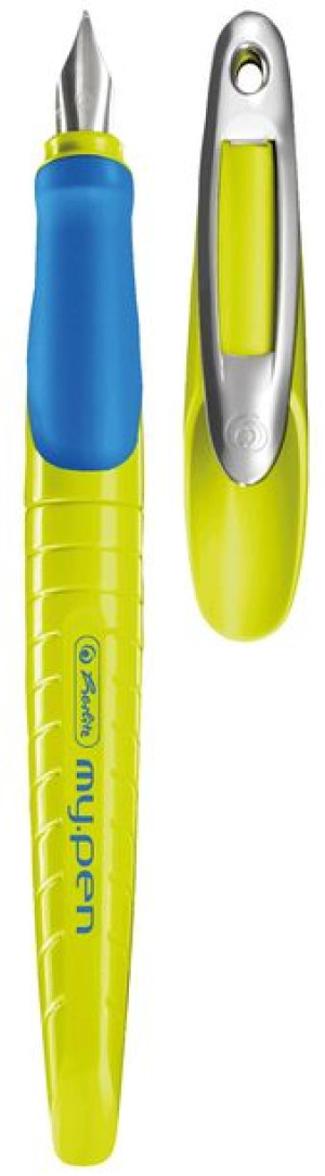 Pióro Wieczne My Pen Herlitz Rozm M Dla Praworęcznych Sporty Limonka