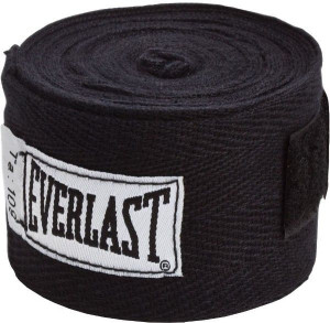 Everlast Taśmy Bokserskie 300 Cm Black