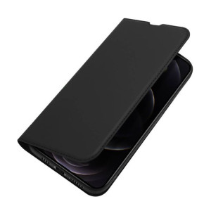 Dux Ducis Skin Pro kabura etui pokrowiec z klapką iPhone 13 Pro Max czarny