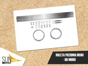 Rolety Rzymskie Mini Zestaw Do Muru