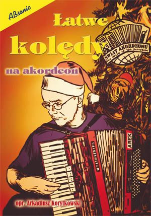 Książka Łatwe kolędy na akordeon K183