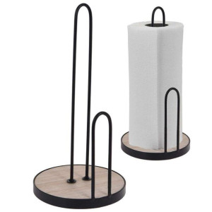 Stojak na ręczniki papierowe metalowy uchwyt na ręcznik papierowy 30x15 cm