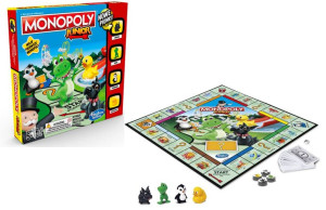 GRA Planszowa MONOPOLY JUNIOR od 5Lat + POLSKA WERSJA