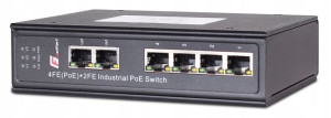 Switch Poe Getfort Przemysłowy 4fe X Poe + 2fe