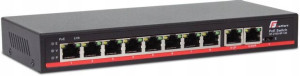 Switch Poe Getfort 8fe X Poe +2ge Uplink 120w Poe+