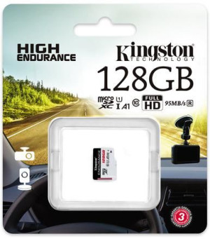 Karta Pamięci Kingston Microsd 128gb Praca 24h/7
