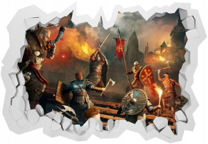 Assassin’s Creed Valhalla fototapeta 3D 100x70cm