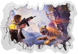 Far Cry, naklejka 3D 70x50