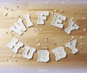 Haftowana Naszywka Wifey