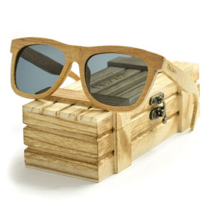 Drewniane okulary przeciwsłoneczne Niwatch Dorado Grey