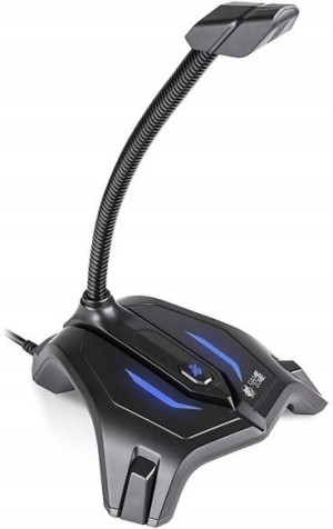 Mikrofon Gamingowy Led Usb Redukcja Szumów Stream