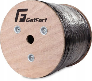Kabel Getfort Cat.6 U/utp Uv Suchy Skrętka 305m