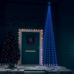 Lumarko Ozdoba świąteczna w kształcie choinki, 400 LED, 100x360 cm