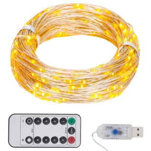 Lumarko Lampki LED, ciepła biel, 15 m