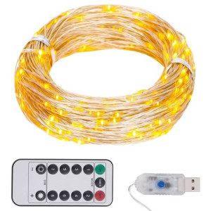 Lumarko Lampki LED, ciepła biel, 30 m