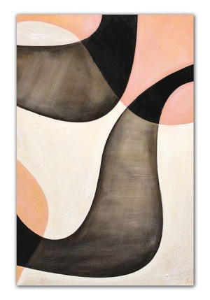 Obraz ręcznie malowany Abstrakcja 60x90cm