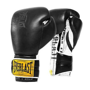 Everlast Skórzane Rękawice Bokserskie 1910 Sparring Black - 12 Oz.