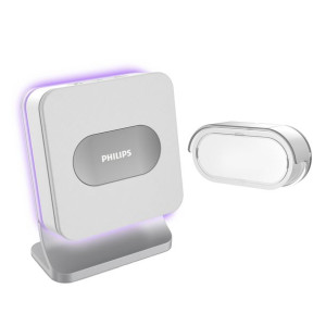Philips WelcomeBell MP3 dzwonek bezprzewodowy, 8 melodii, funkcja wgrywania