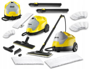 Sc 4 Parownica Mop Karcher + 4 Ścierki Zestaw Xl