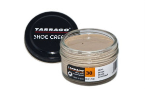 Tarrago Shoe Cream Krem do skór nabłyszcza konserwuje odżywia nr 30 beżowy,