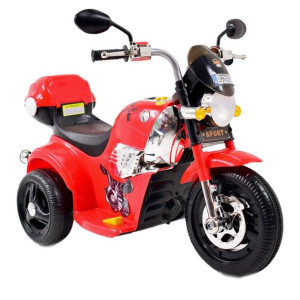 !HIT! NOWY Motorek na akumulator+kuferek+kogut+światła DO 30KG!