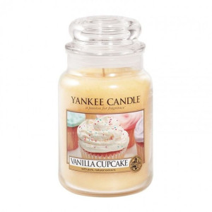 Świeca Yankee Candle Vanilla Cupcake duży słoik