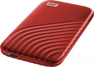 Dysk WD My Passport SSD 500GB USB 3.2 czerwony