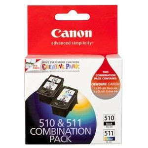 Tusz Canon PG 510 + CL 511 Multi Pack czarny+kolor